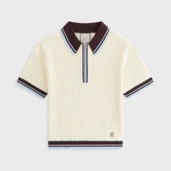 Kith Women Taylen Basketweave Sweater Polo
