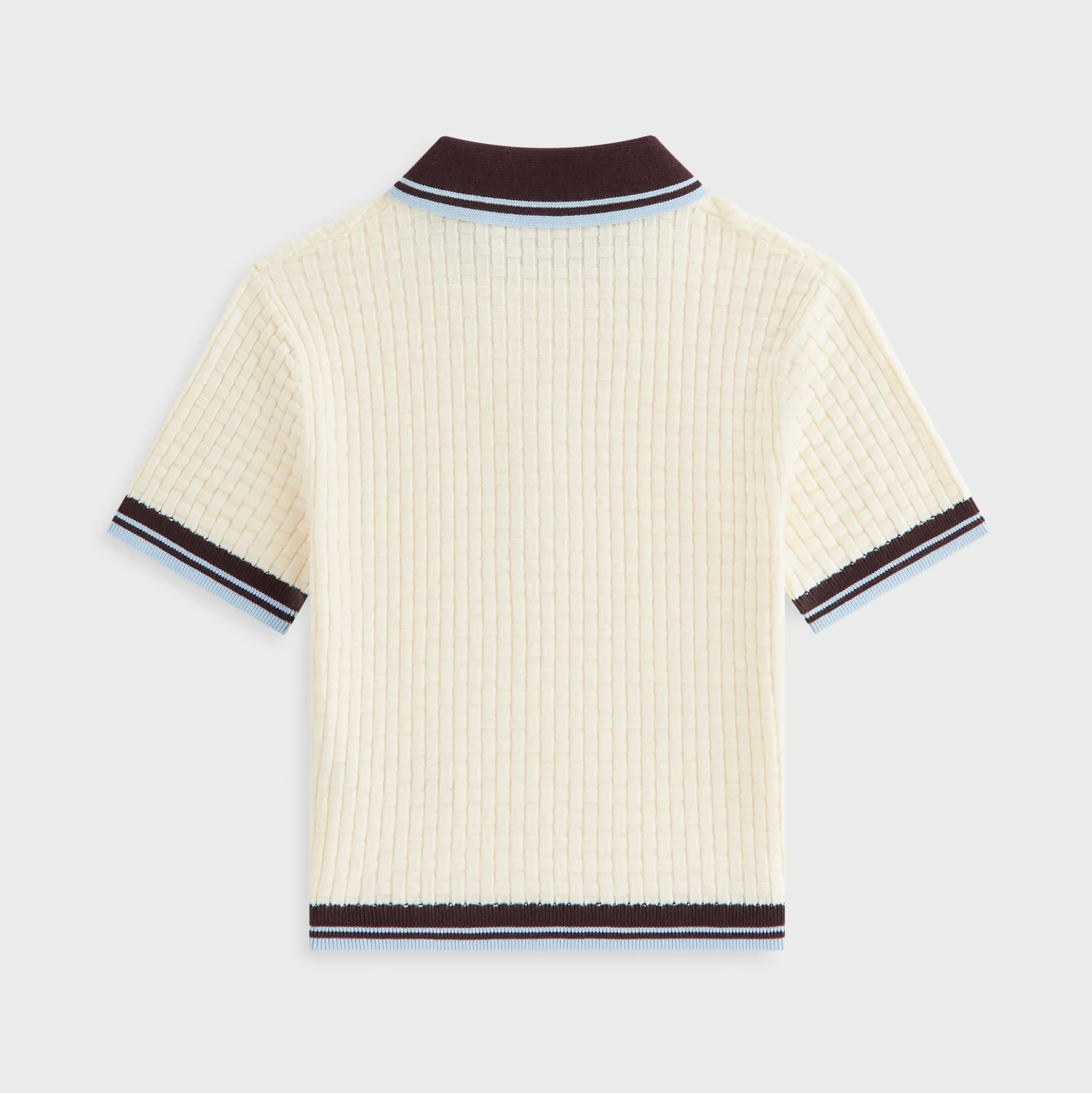 Kith Women Taylen Basketweave Sweater Polo