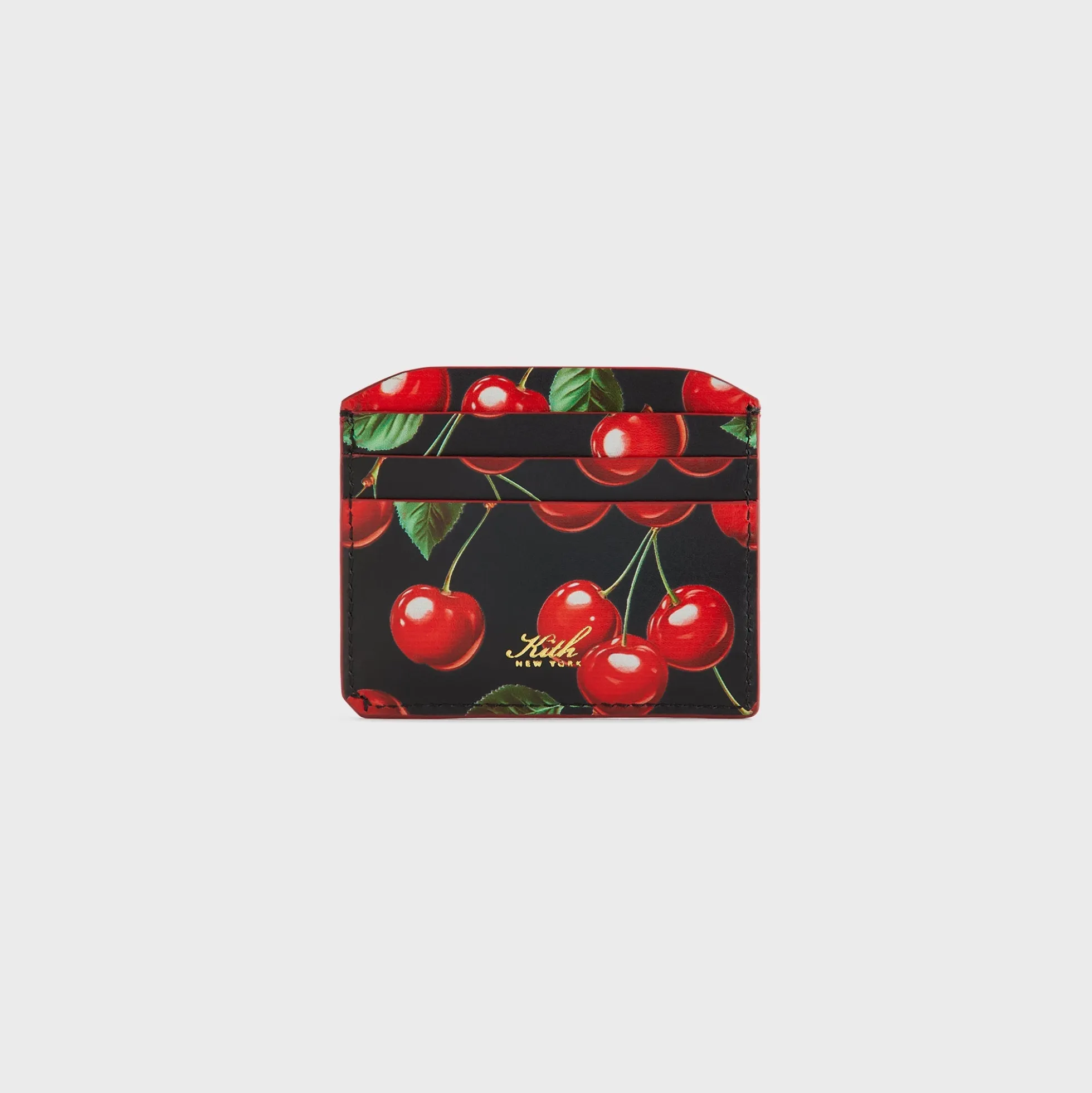 Kith Women Tossed Cherries Notch 6CC Card Case