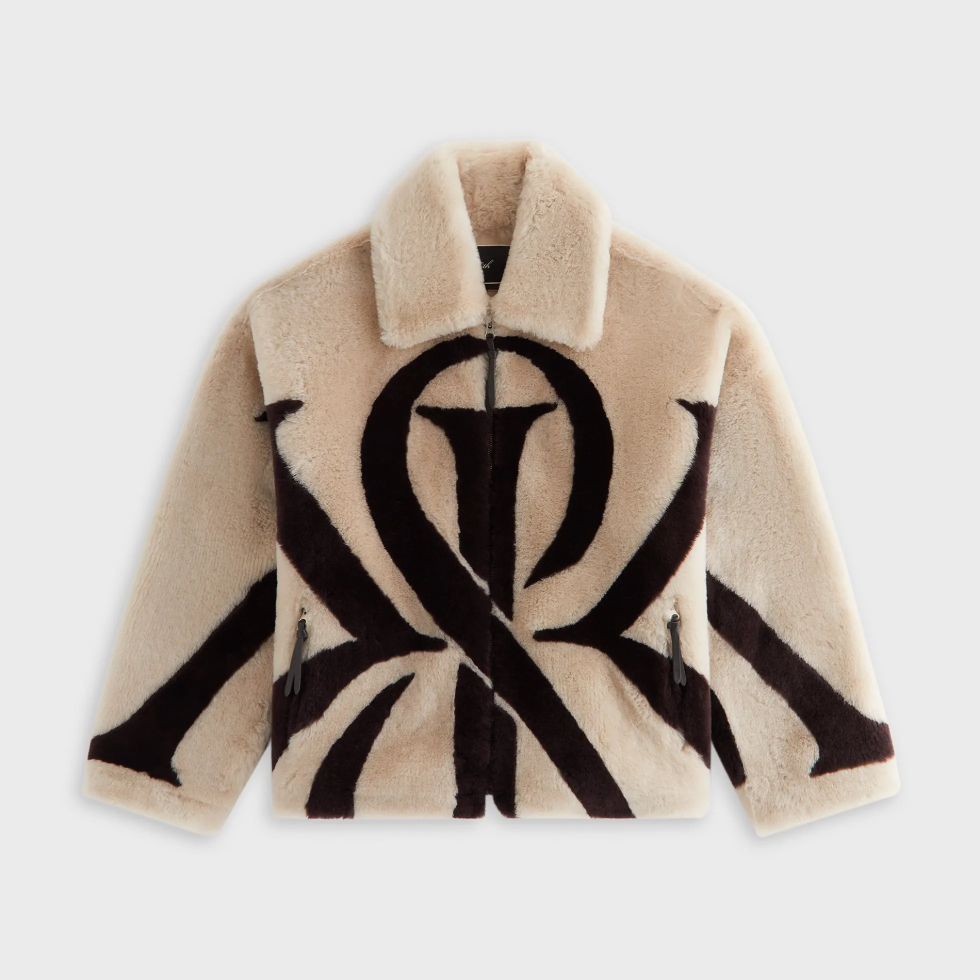 Kith Women Waylon II Shearling Crest Jacket