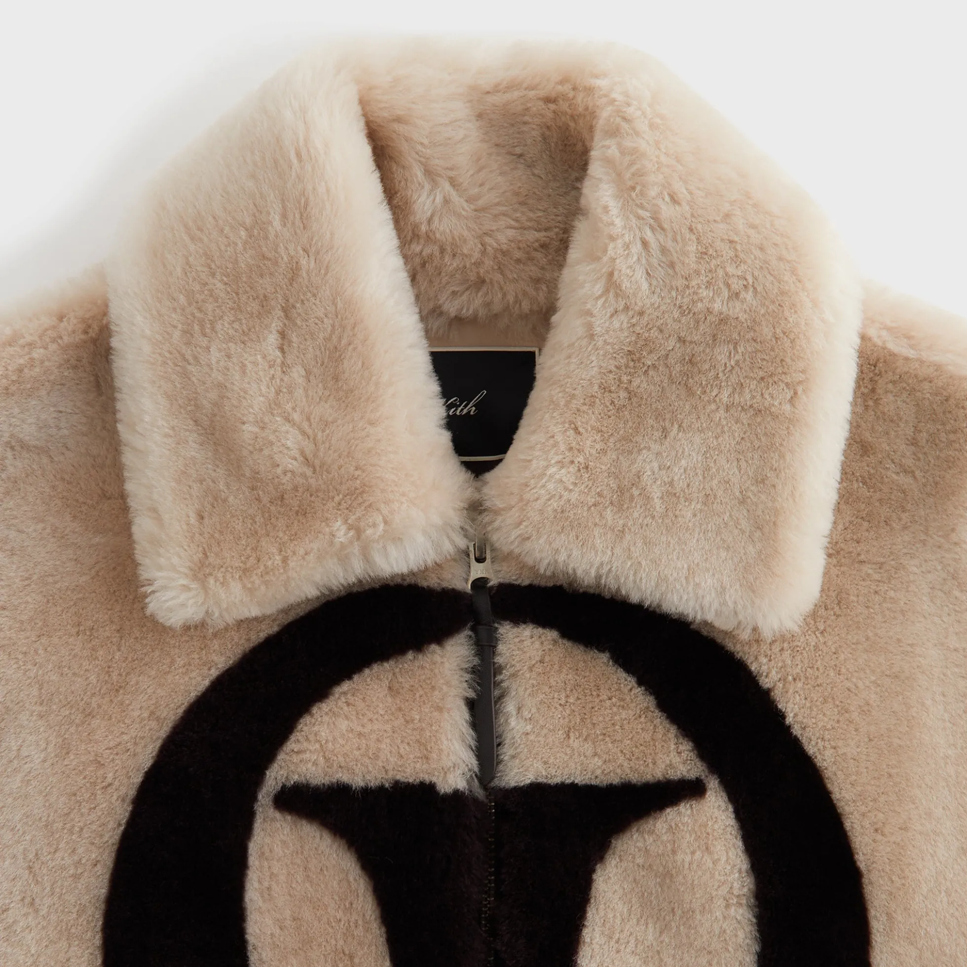 Kith Women Waylon II Shearling Crest Jacket