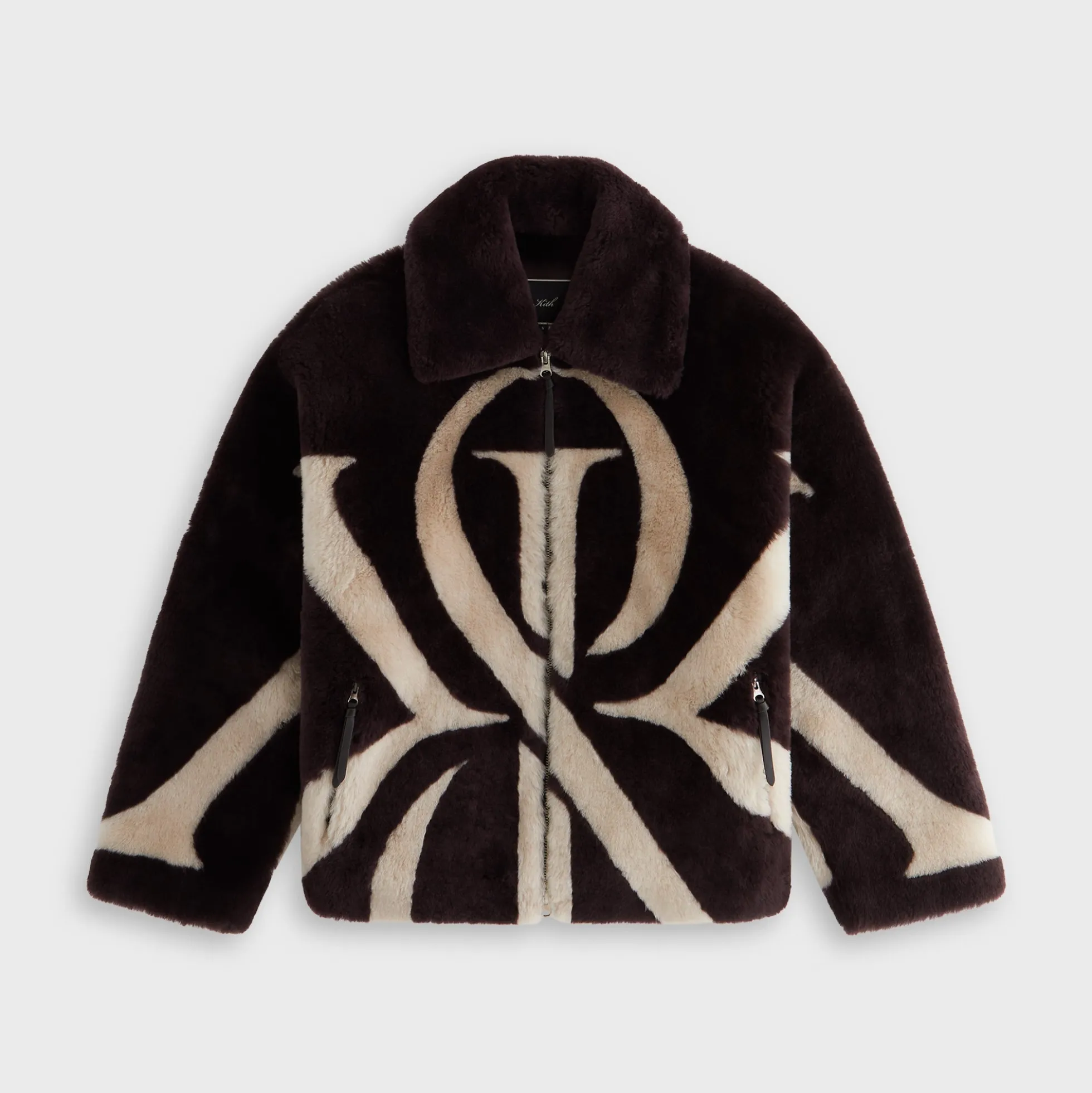 Kith Women Waylon II Shearling Crest Jacket