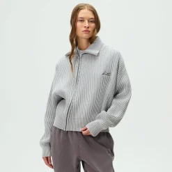 Kith Women Wyler III Asymmetrical Zip Sweater