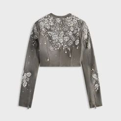 Lisa for Kith Women Brei Embellished Bolero Jacket