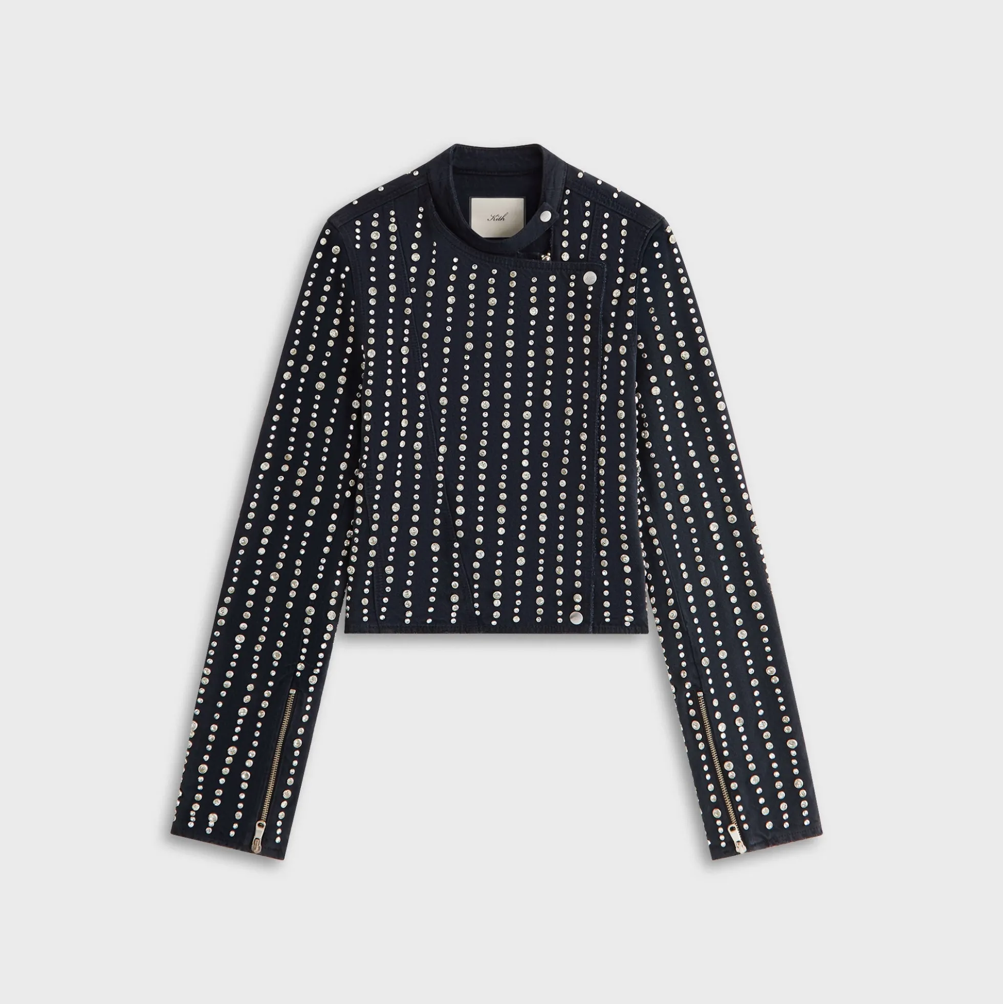 Lisa for Kith Women Deion Studded Denim Jacket