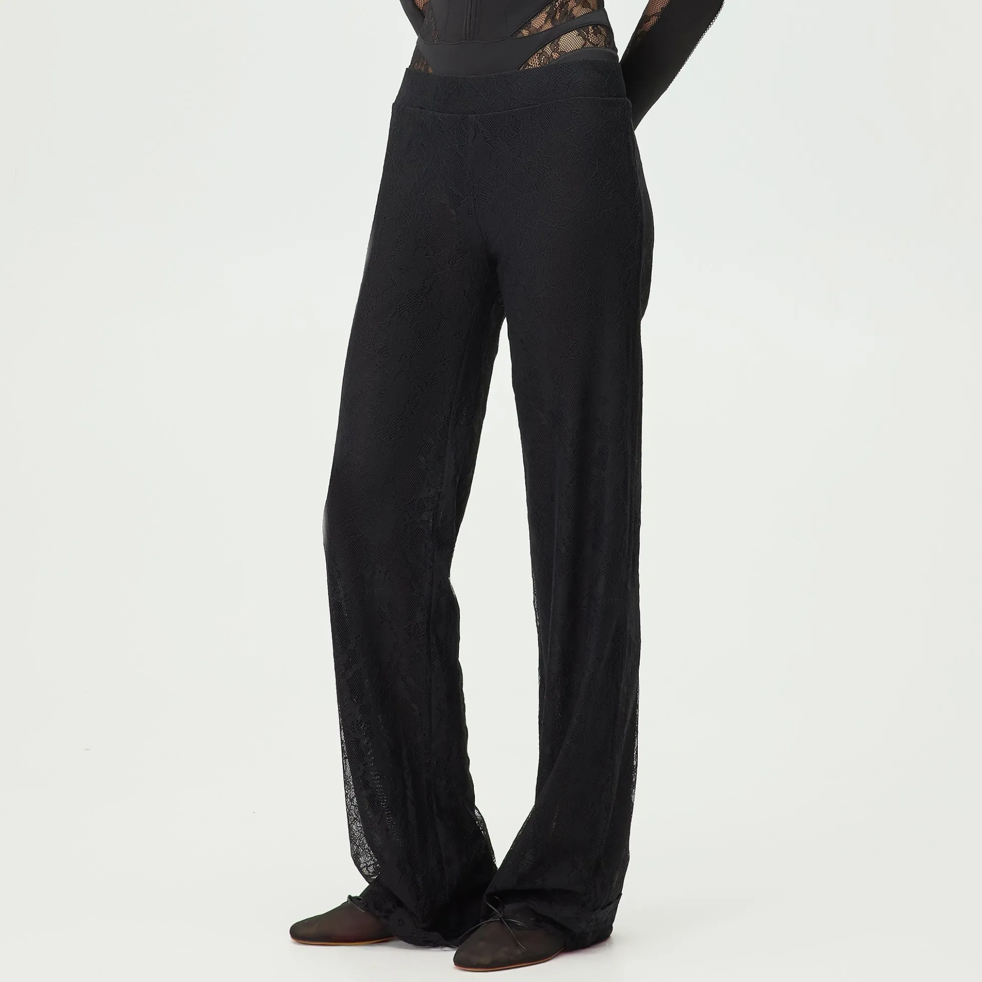Lisa for Kith Women Elise Lace Low Rise Pant