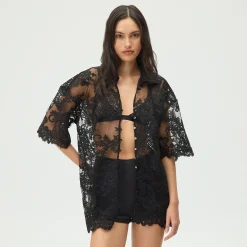 Lisa for Kith Women Laina Lace Overshirt