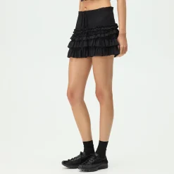 Lisa for Kith Women Mariko Mesh Ruffle Mini Skirt