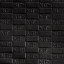Lisa for Kith Women Nari Monogram Leather Mini Skirt