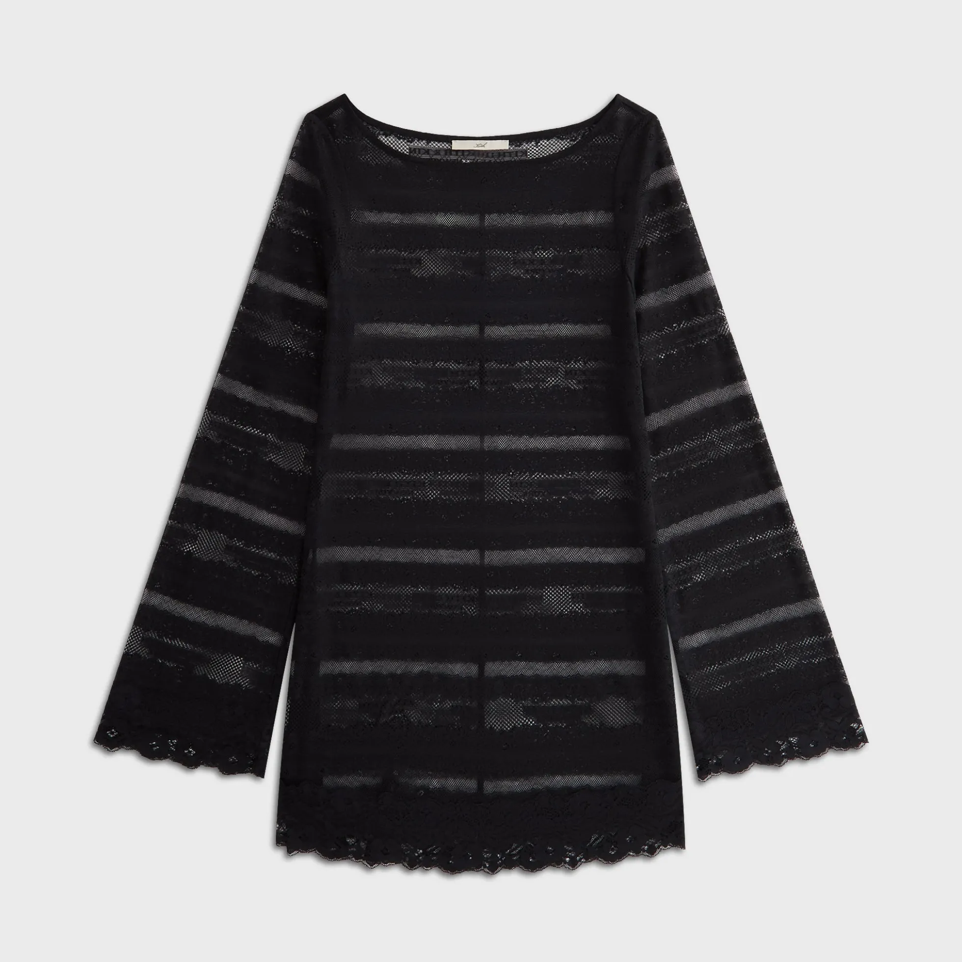 Lisa for Kith Women Odette Logo Lace Mini Dress