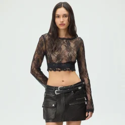 Lisa for Kith Women Piera Lace Long Sleeve Top