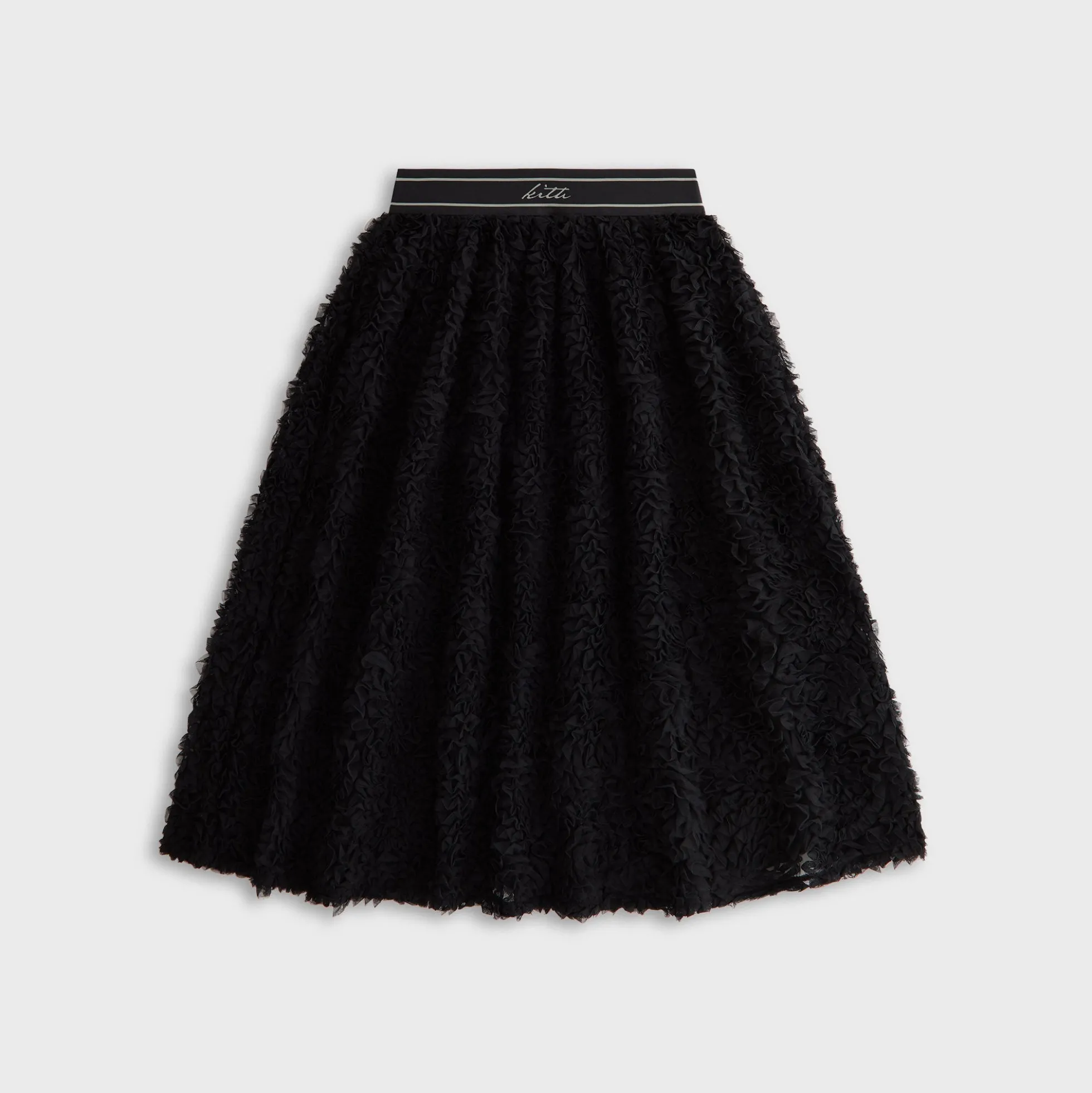 Lisa for Kith Women Rina Ruffle Midi Skirt