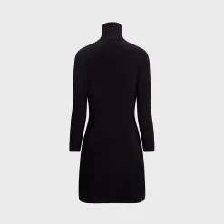 Long Sleeve Turtleneck Mini Dress