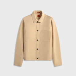 Long Sleeved Buttoned Overshirt