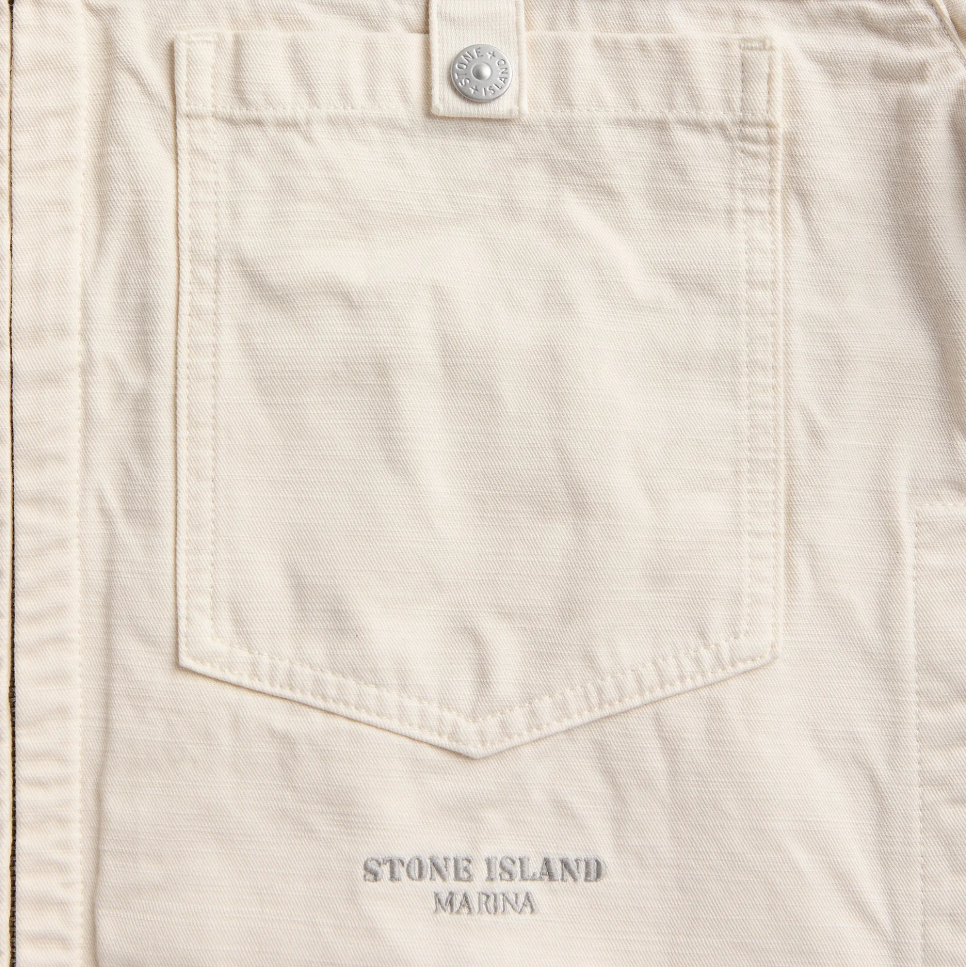 Marina Slub Cotton Batavia Coach Jacket