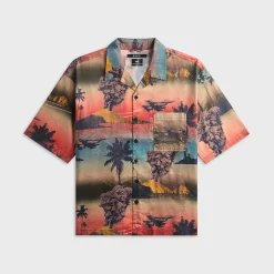 Mauna Loa Short Sleeve Diner Shirt