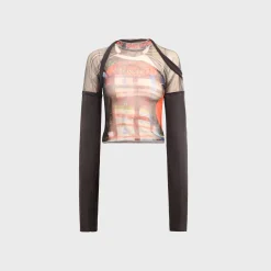 Mesh Hybrid Longsleeve Tee
