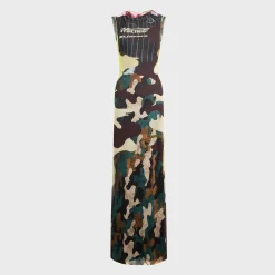 Mesh Maxi Gown