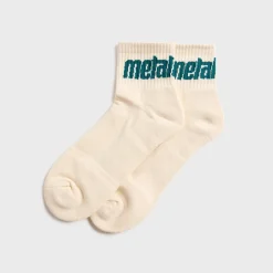 Metal Logo Quarter Sock