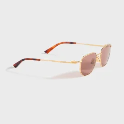 Metal Square Sunglasses