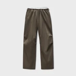 Mid-Rise Logo Elastic Pant