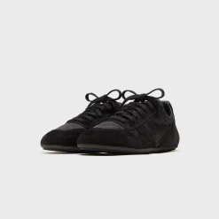 Minimal Suede Trimmed Sneaks