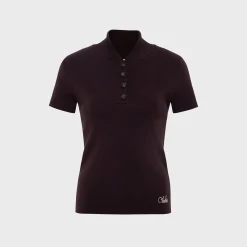 Mollie Button Detailed Short Sleeve Knit Top