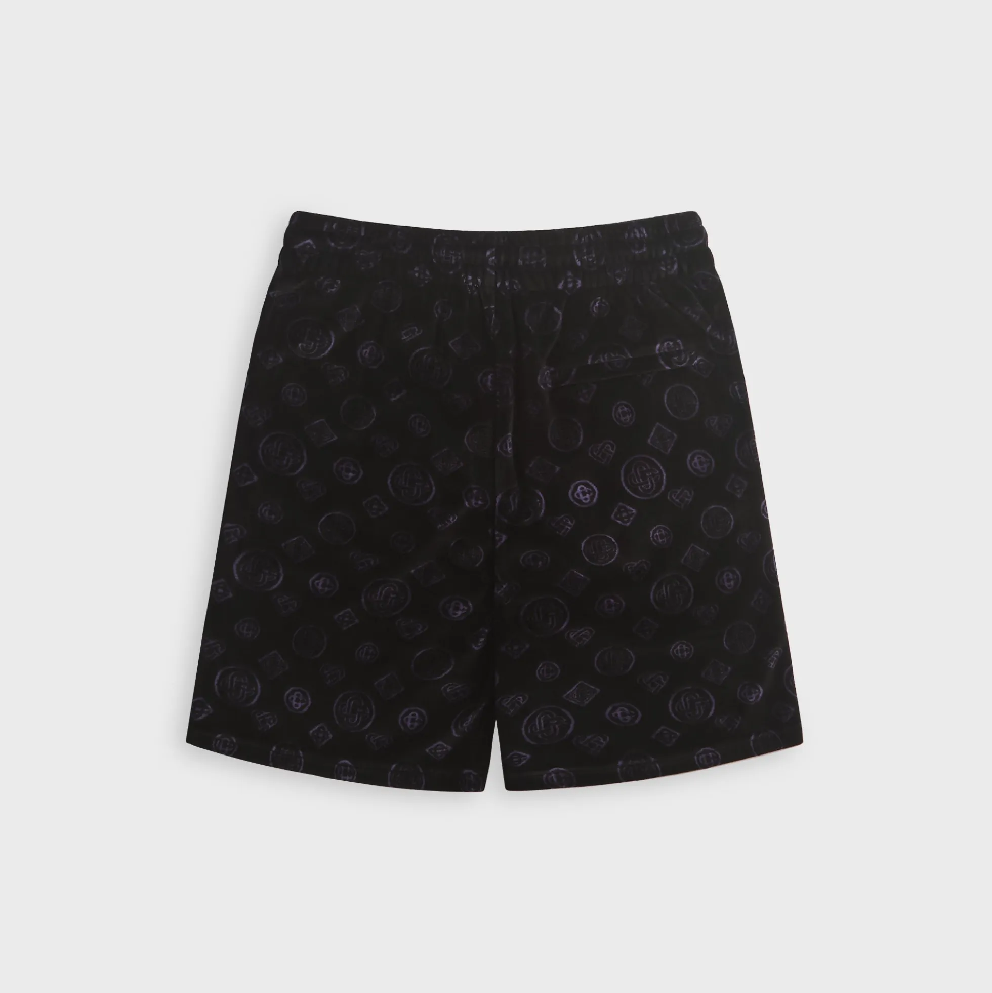 Monogram Velour Short
