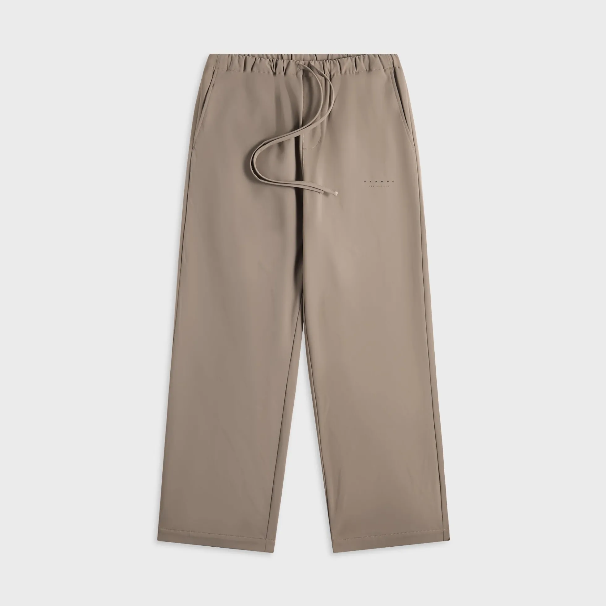 Nylon Wide Leg Pant