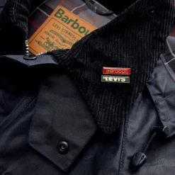 Oversized Bedale Waxed Jacket