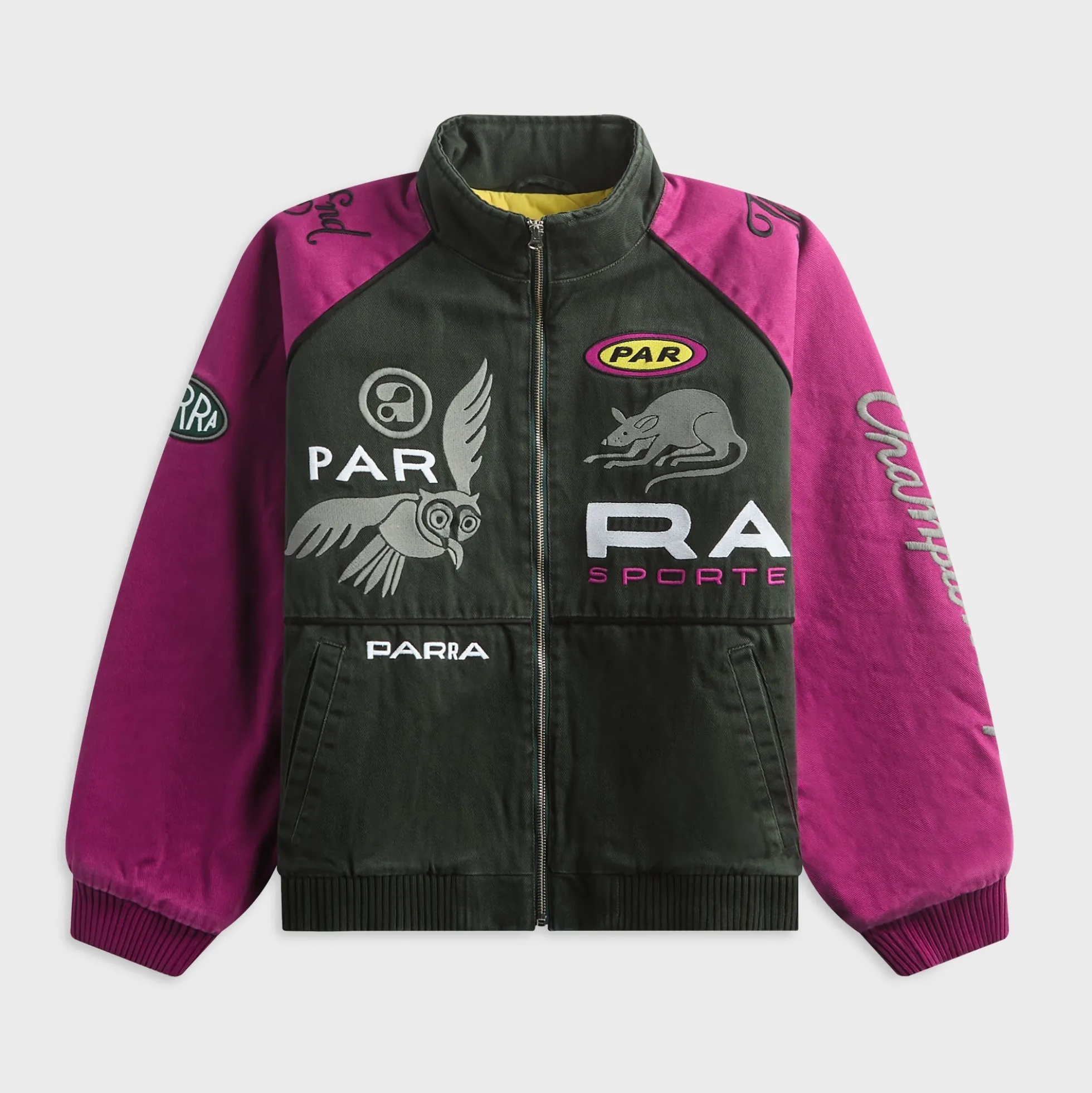 Owl Meets Rat Racing Jacket