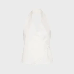 Oxford Wrap Top