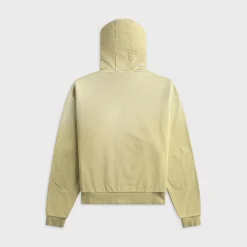 Padded Elbow Zip-Up Hoodie