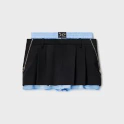 Pleated Skort
