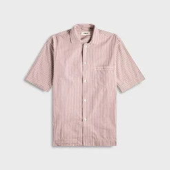Poplin Short Sleeve Pyjamas Shirt