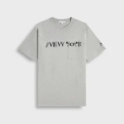 Printed Cross Crew-Neck Tee