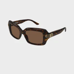 Recycled Acetate Rectangular Sunglasses