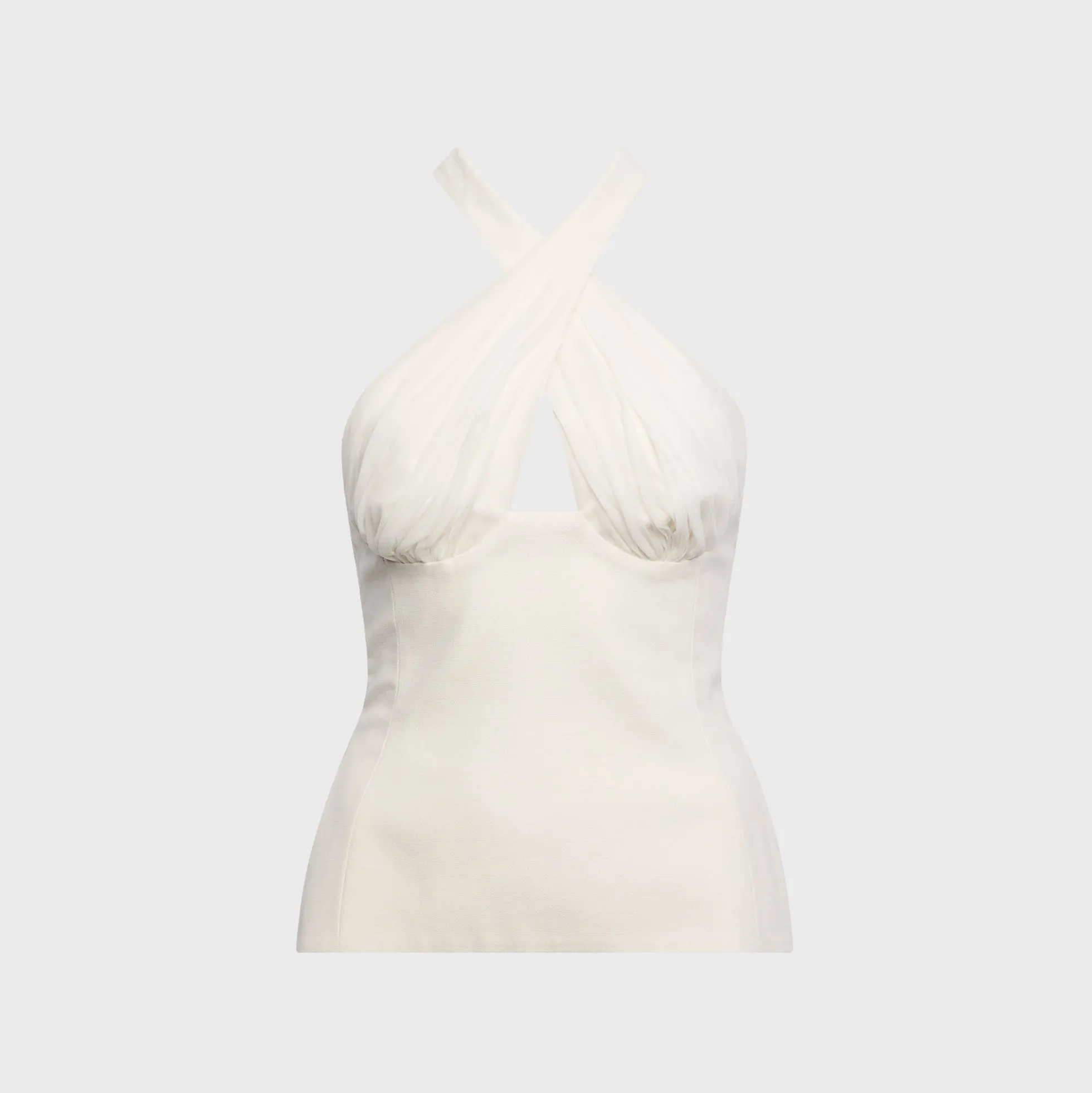 Sculpted Halter Top