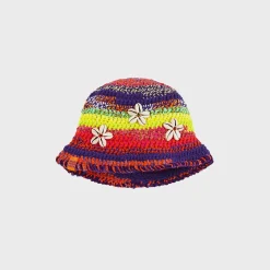 Shell Flower Bucket Hat