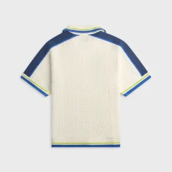 Short Sleeve Crochet Shirt