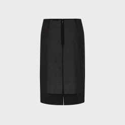 Silk Glass Bead Skirt