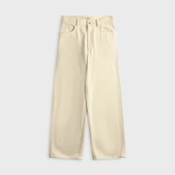 Silk Nep Denim 5P Wide Pant