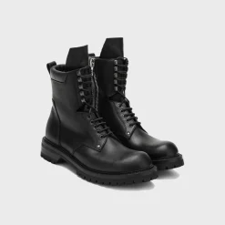 Stivali In Pelle Army Low Boot