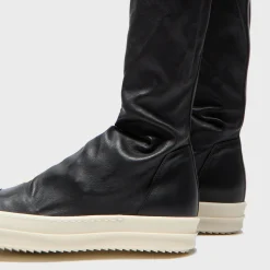 Stivali In Pelle High Stocking Sneaks Boots