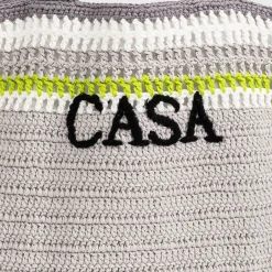 Stripe Crochet Bag
