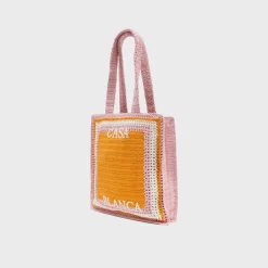 Stripe Crochet Bag