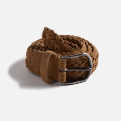 Suede Woven Belt
