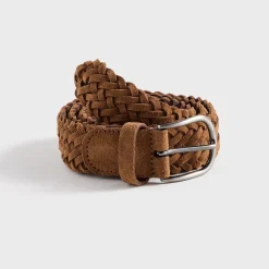 Suede Woven Belt
