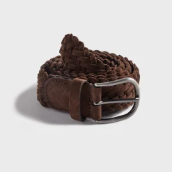 Suede Woven Belt