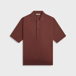 Super High Gauge Cotton Knit Polo